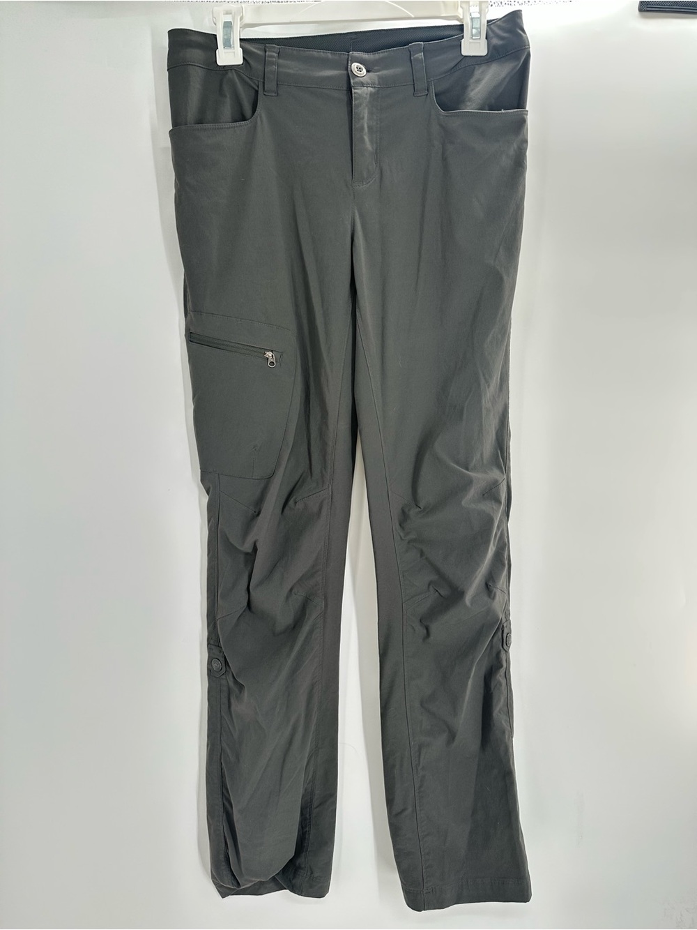 Patagonia Quandary Pants Womens Size 4 Grey Outdoor Hiking Stretch Pockets